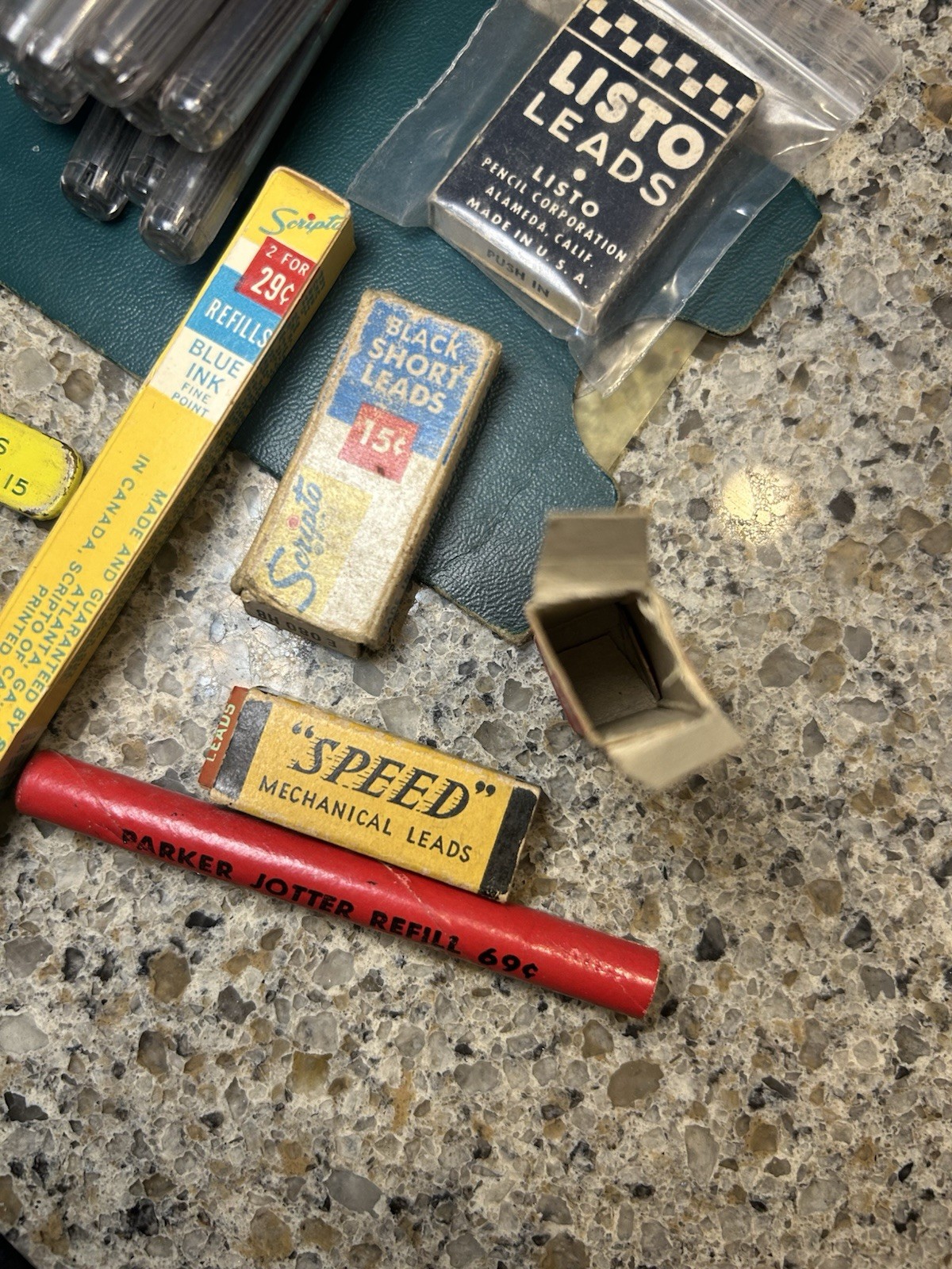 Vintage Drafting Pencil Lead Lot – Koh-I-Noor, Faber, Script, Mechanical Pencils