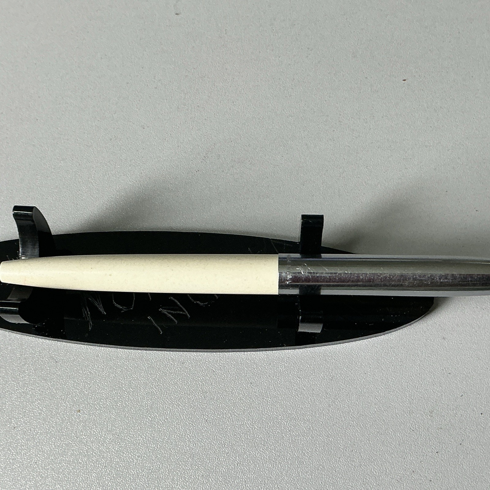 VTG Eversharp-Parker 1960’s Big E Mechanical Pencil White w/Chrome Trim – Y45