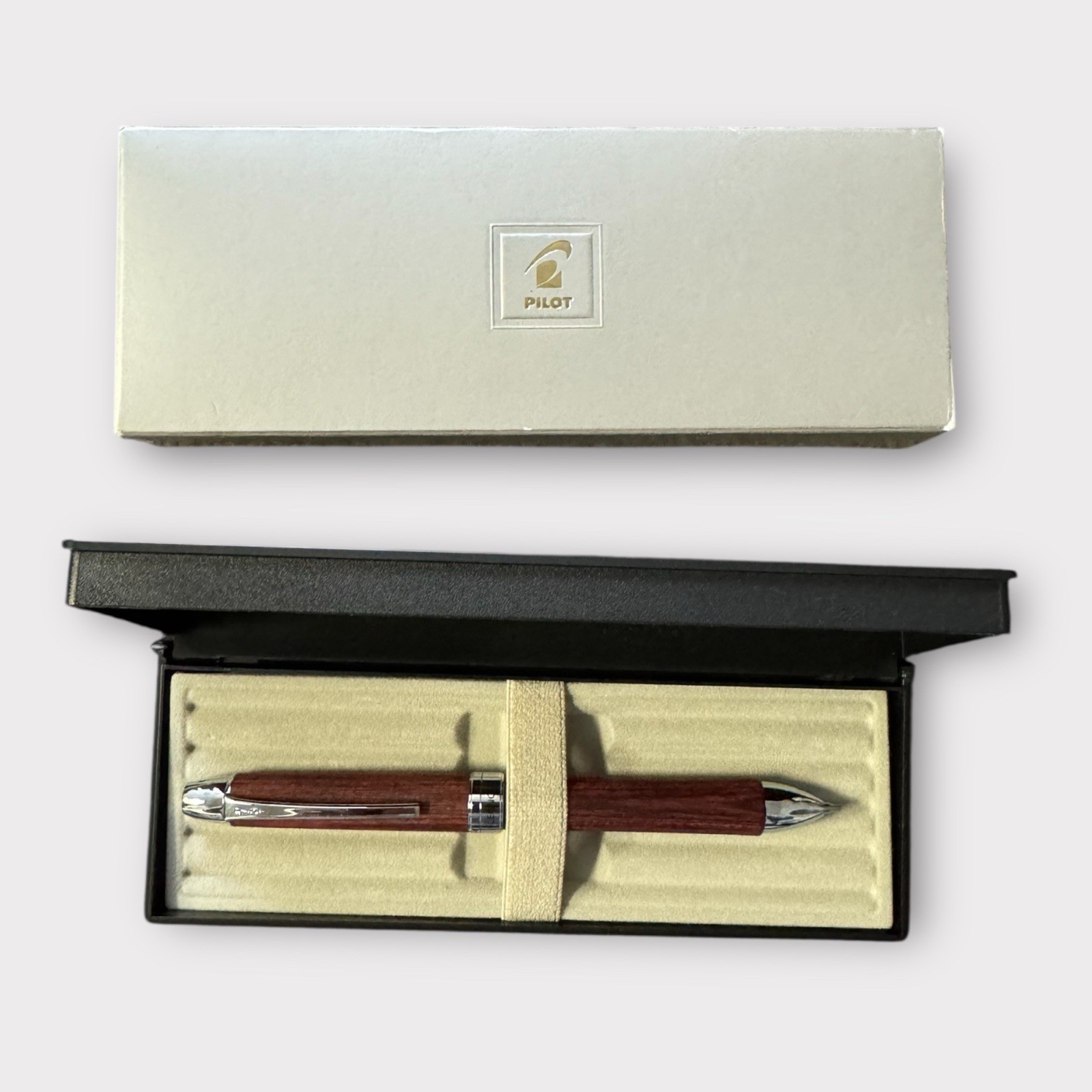 NEW PILOT Multi Function Pen Wooden Barrel Ballpoint & Mechanical Pencil Japan