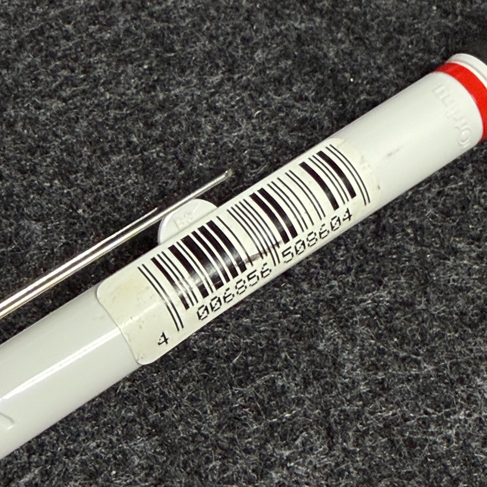 NOS Vintage rOtring Tikky SC 0.7 mm White Retractable Sleeve Rare w/ Sticker