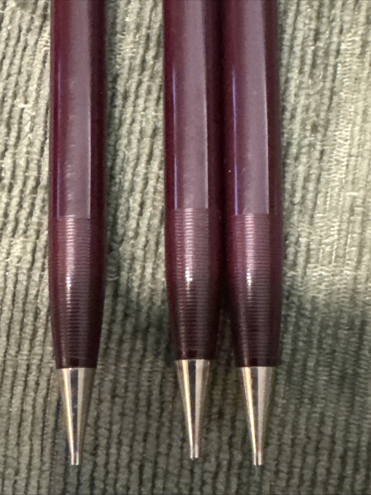 Vintage Schaffer Mechanical Pencil Burgundy Plastic Barrel