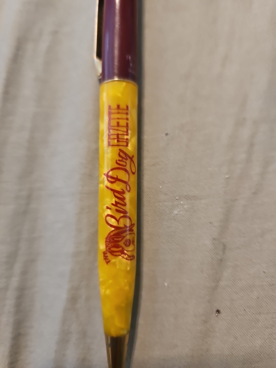 Vintage Ritepoint Mechanical Pencil Bird dog Gazette. Saint louis Mo. Works