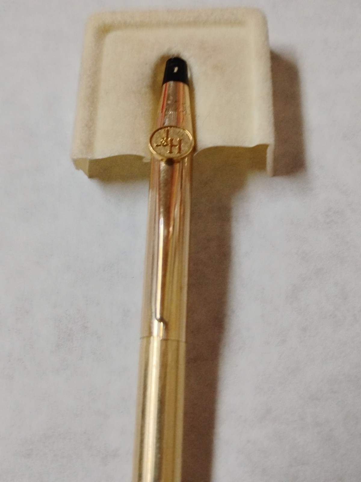 VTG Cross 1/20 10K Gold Filled Mechanical Pencil Personalized Emblem J&H #L3