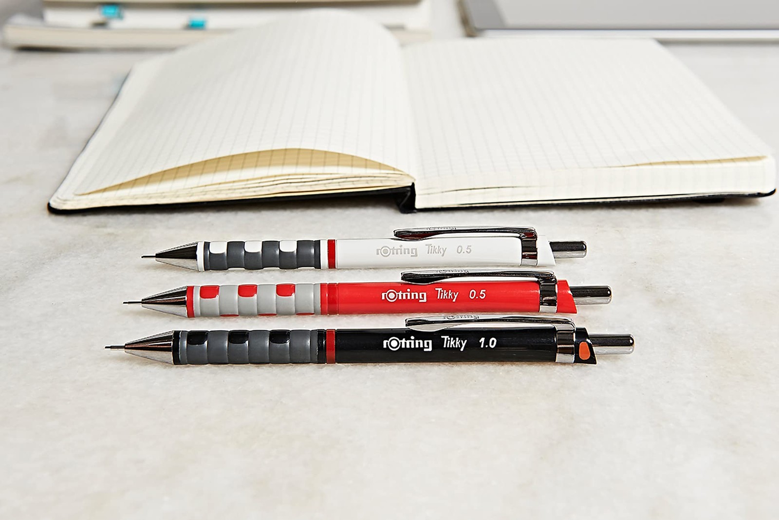 Rotring Tikky Mechanical Pencil, White, 1904698, 0.5mm