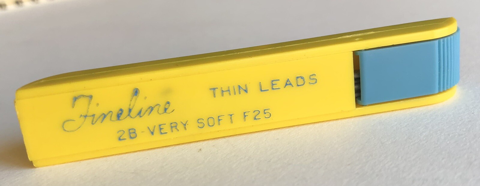 Vintage SHEAFFER Fineline Mechanical Pencil Lead 2B Very Soft .9mm 18pk USA