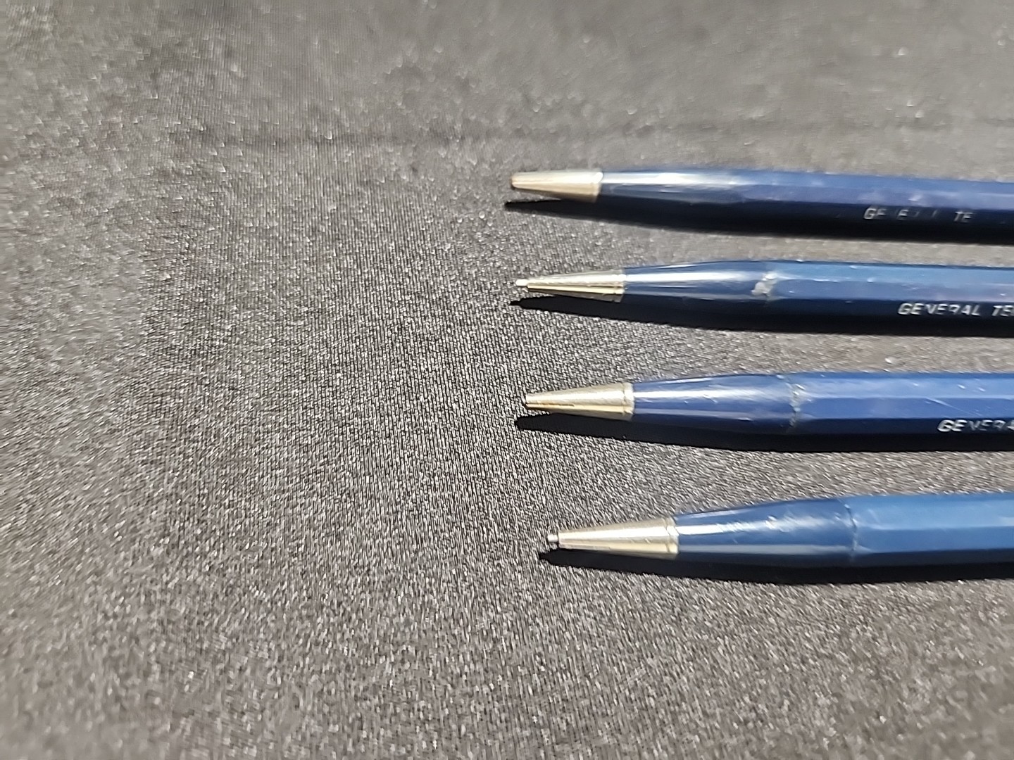 General Telephone Co Mechanical Pencils Set Of 4 With Extra Lead And Eraser…