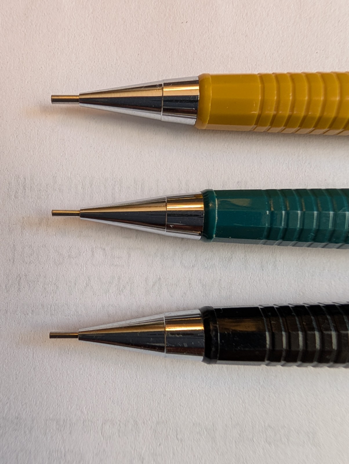 Pentel P200 Mechanical Pencil Set of 3 – 0.5mm 0.7mm 0.9mm