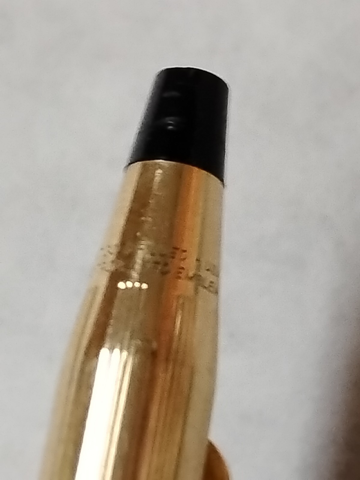VTG Cross 1/20 10K Gold Filled Mechanical Pencil Personalized Emblem J&H #L3