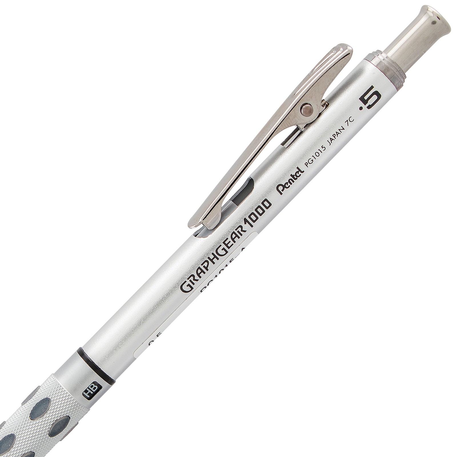 Pentel GraphGear 1000 Mechanical Pencil, (0.5mm) 1 Count (Pack of 1), Black