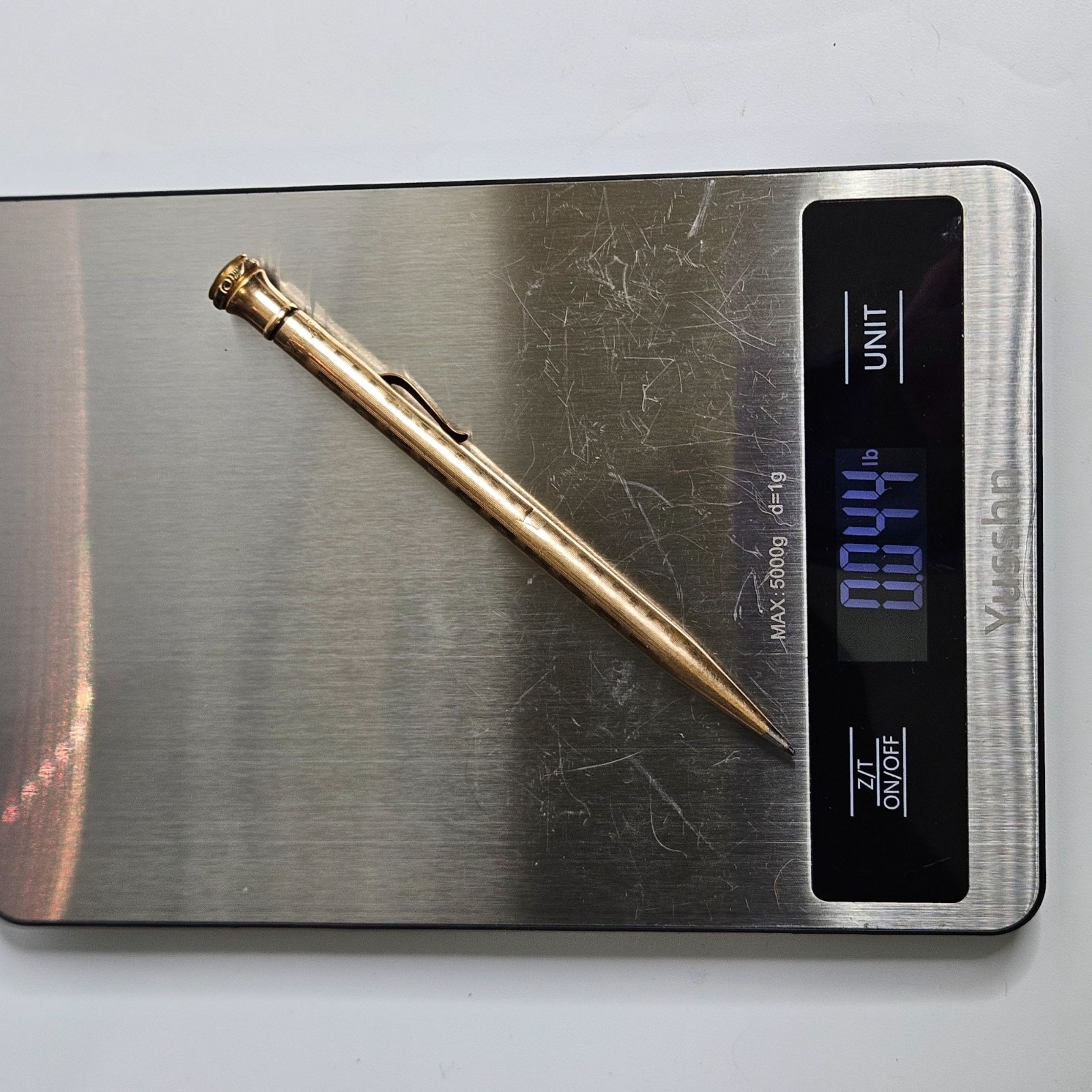 Vintage Wahl Eversharp Gold Filled Mechanical Pencil Art Deco Working