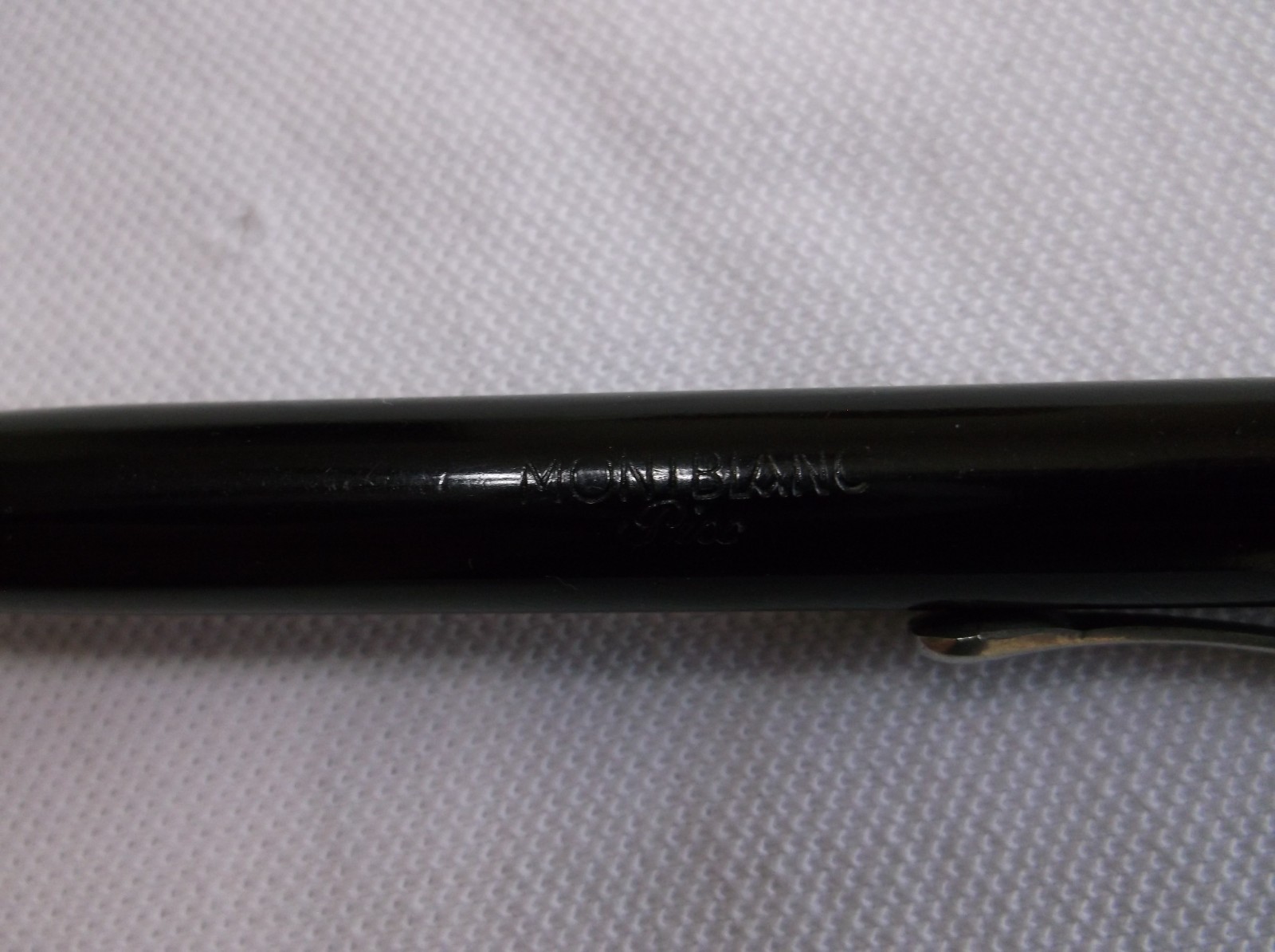 MONTBLANC PIX # 92 BLACK MECHANCIAL PENCIL / 1.18 mm / HARD RUBBER / DRP 569824
