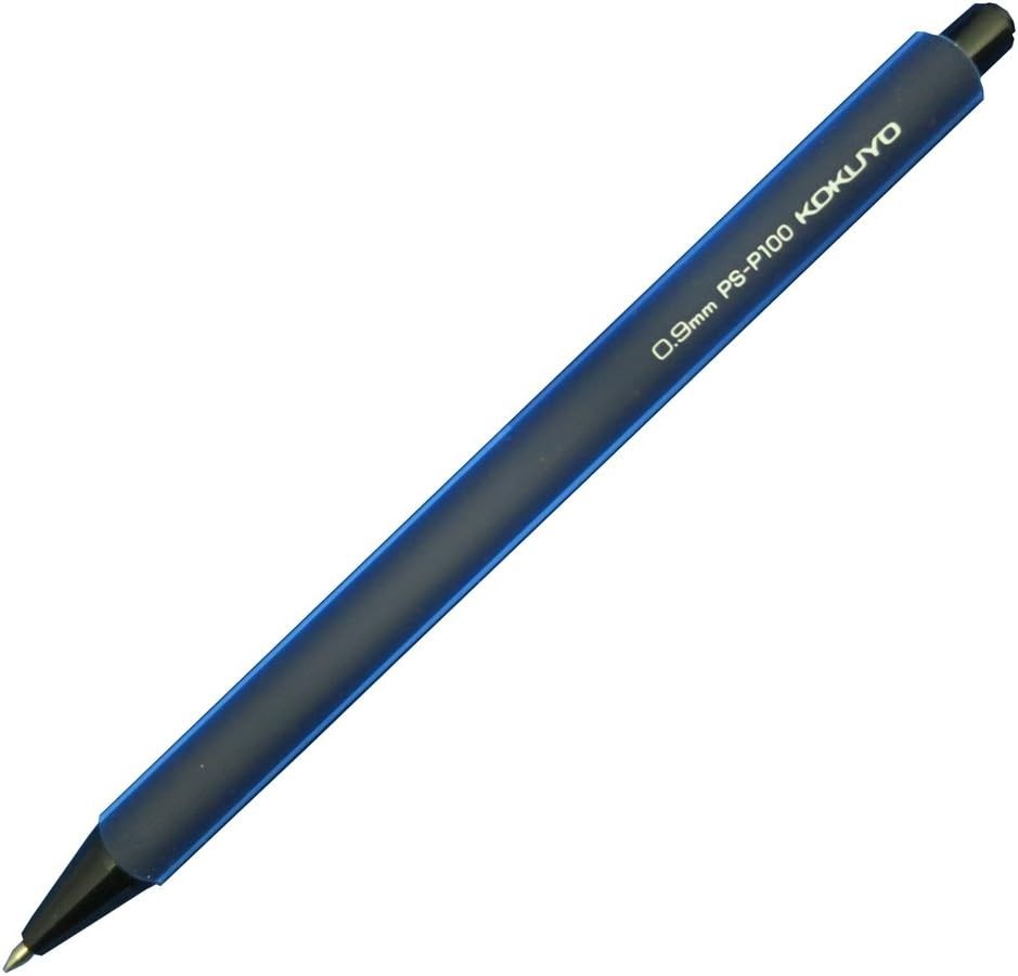Enpitsu 0.9mm Retractable Mechanical Pencil – Ergonomic Dark Blue Design