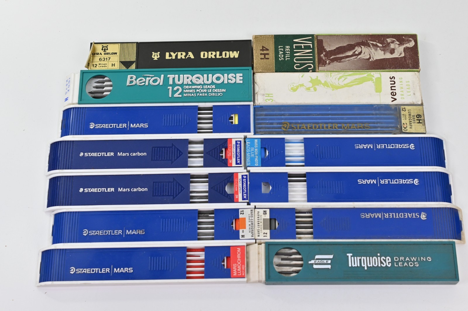 Staedtler Mars Turquoise Lead Mechanical Replacement Lead Lot