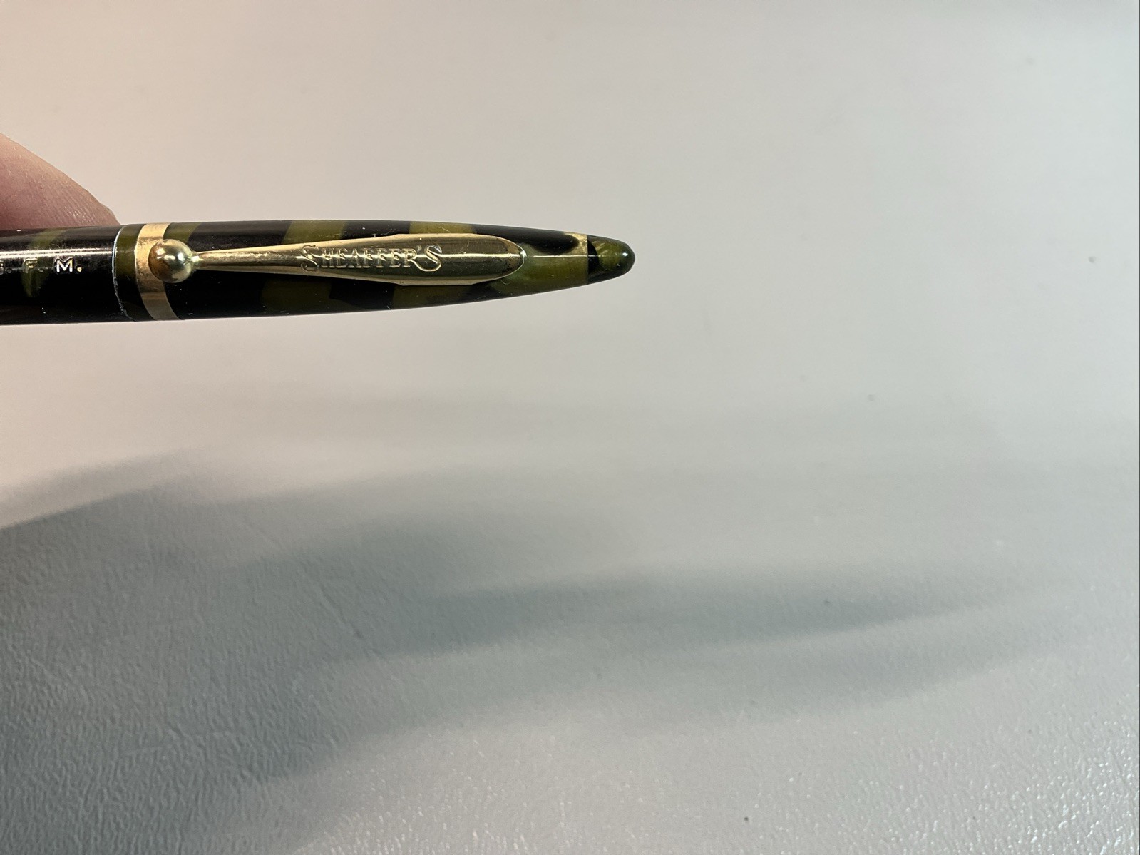 RARE VTG SHEAFFERS BALANCE PETITE MECHANICAL PENCIL 4 3/8 IN. BLK/PEARL(S1250).