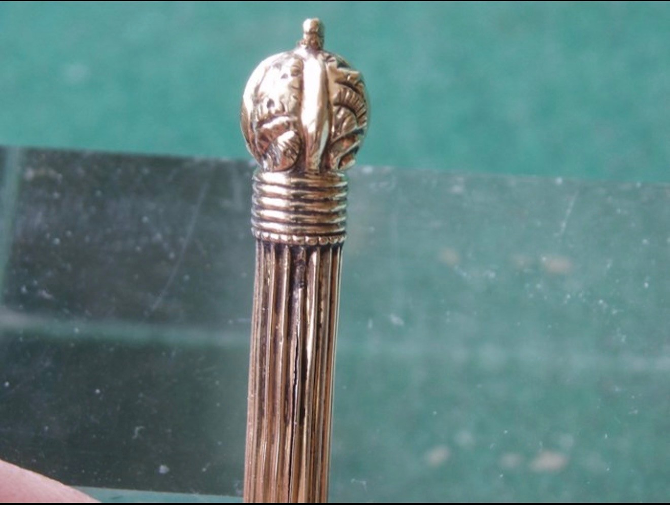 Antique Coronation 14k Solid Yellow Gold Mechanical Pencil