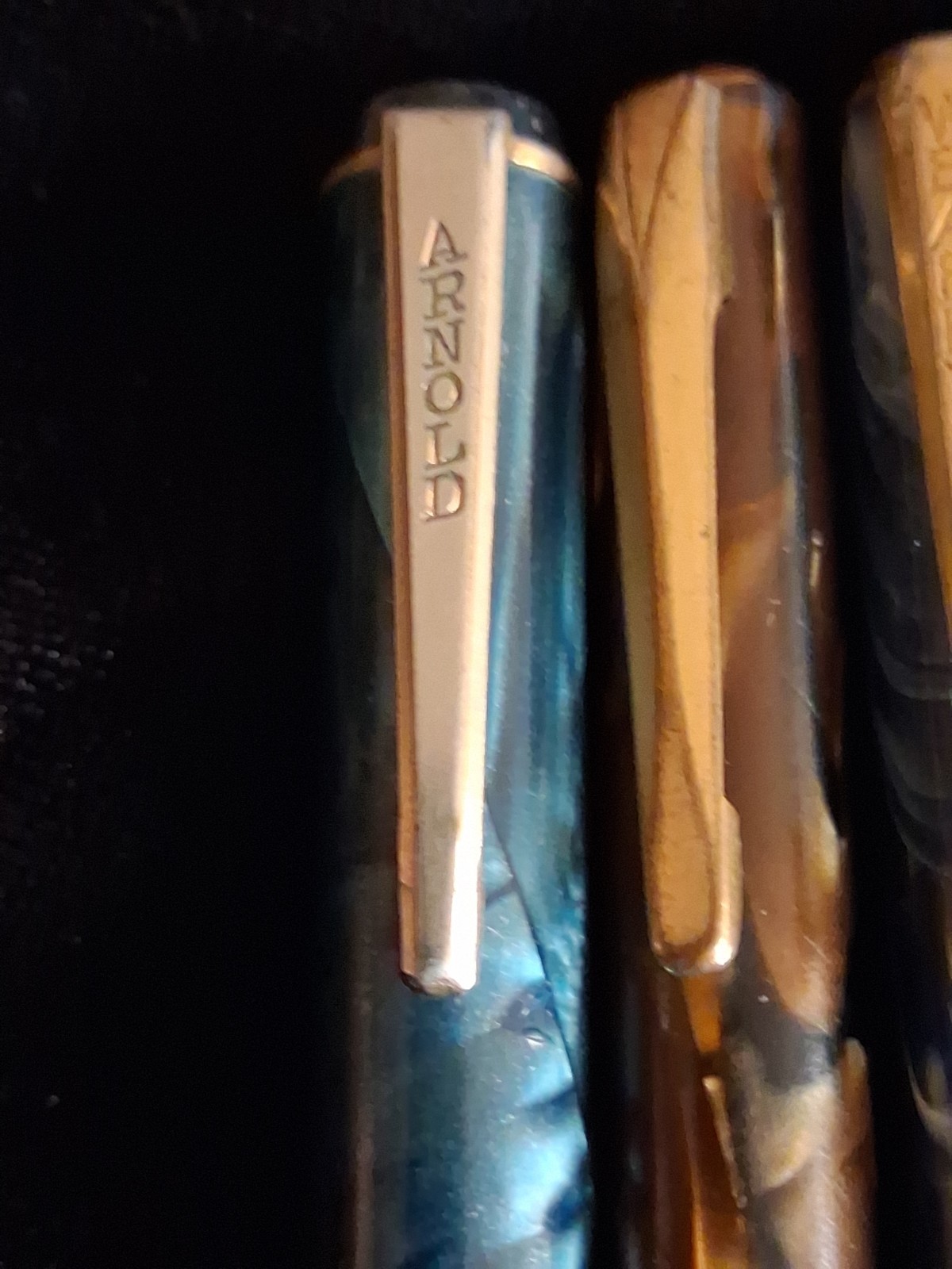 Vintage Celluloid Marbled MCM Mechanical Pencil Lot 11