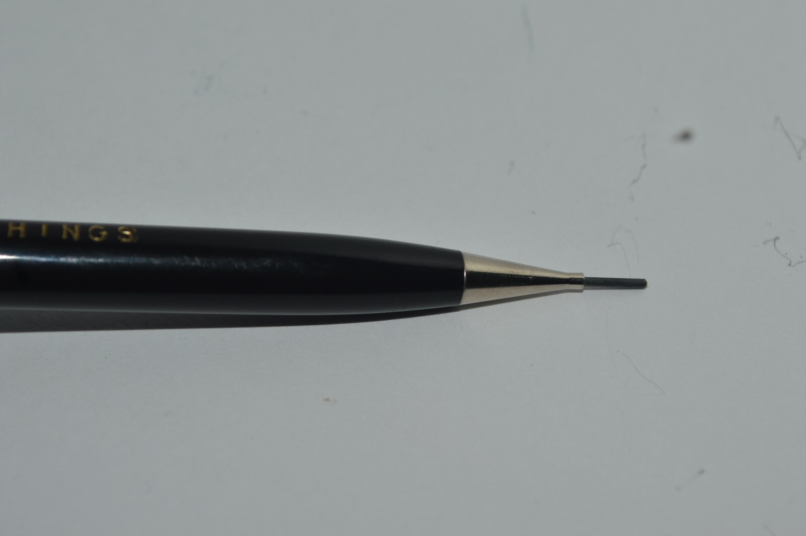 SHEAFFER Mechanical Pencil 0.8mm Engraved J Hutchings Circa 1960’s Tested Works