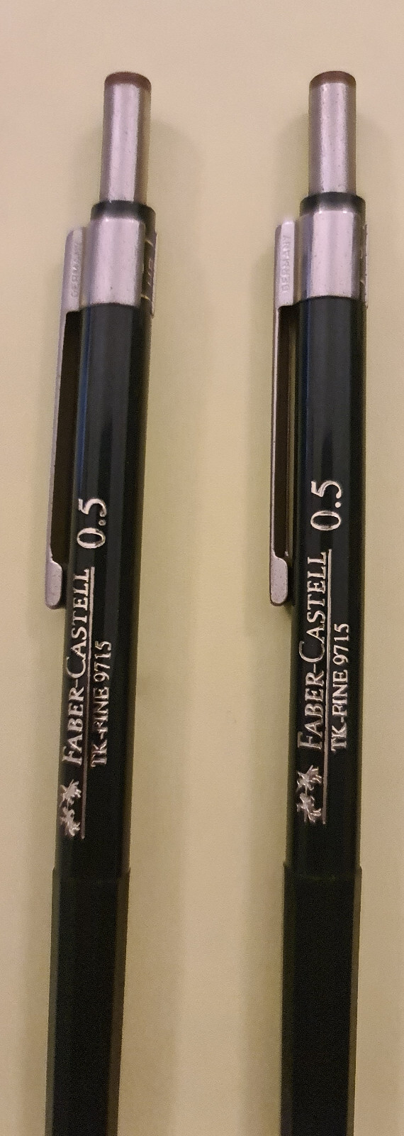 6 items*Vintage 90s FABER CASTELL TK-FINE mechanical pencil lead +eraser 0.50mm