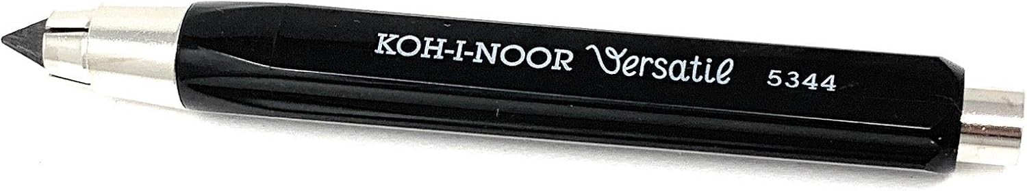 KOH-I-NOOR 5344 5.6mm Diameter Mechanical Clutch Lead Holder Pencil,black