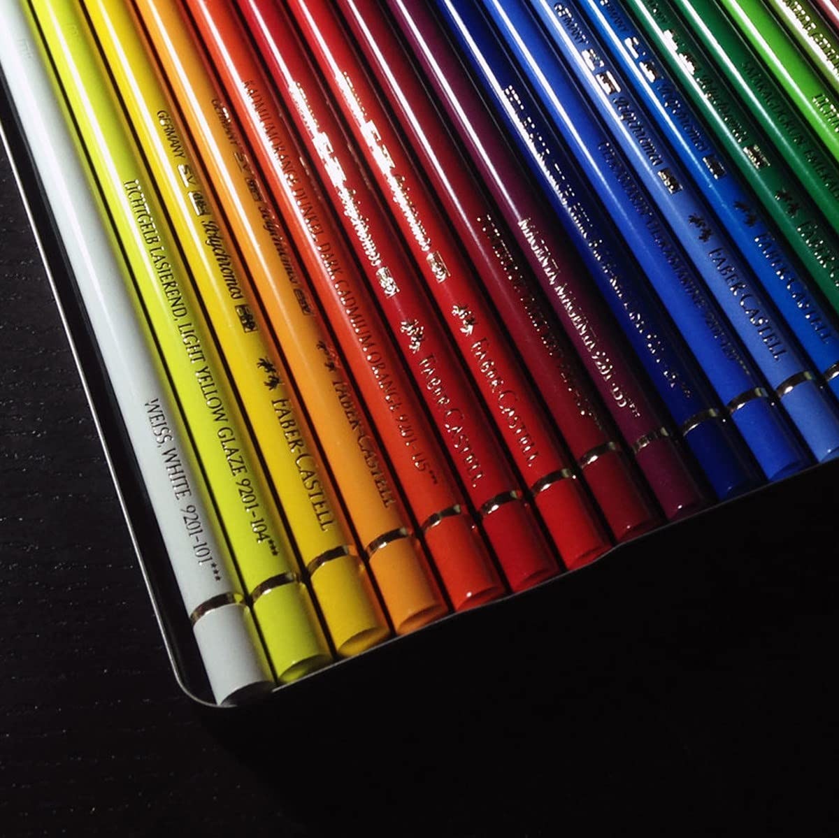 Faber-Castell Polychromos Artists’ Color Pencils 24 Count (Pack of 1), Multi