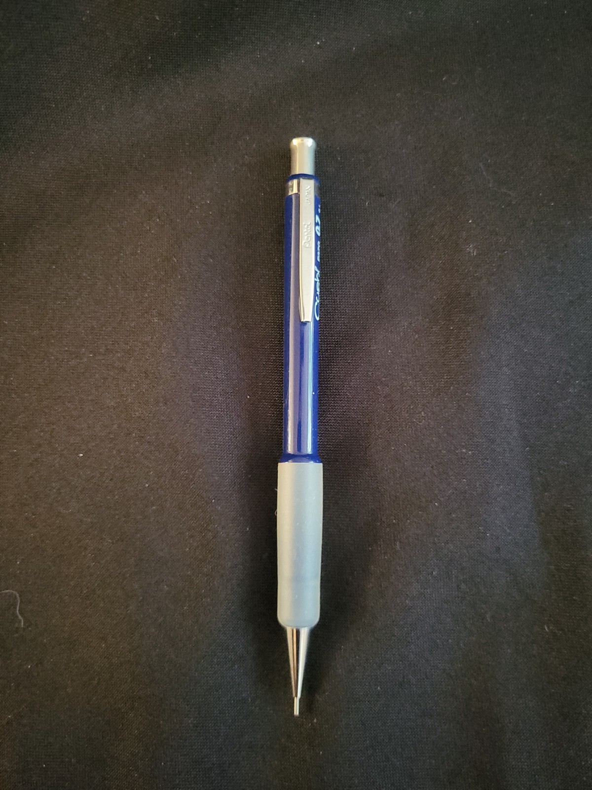 Pentel Cushi 0.7mm Mechanical Pencil Blue Barrel P37G Vintage