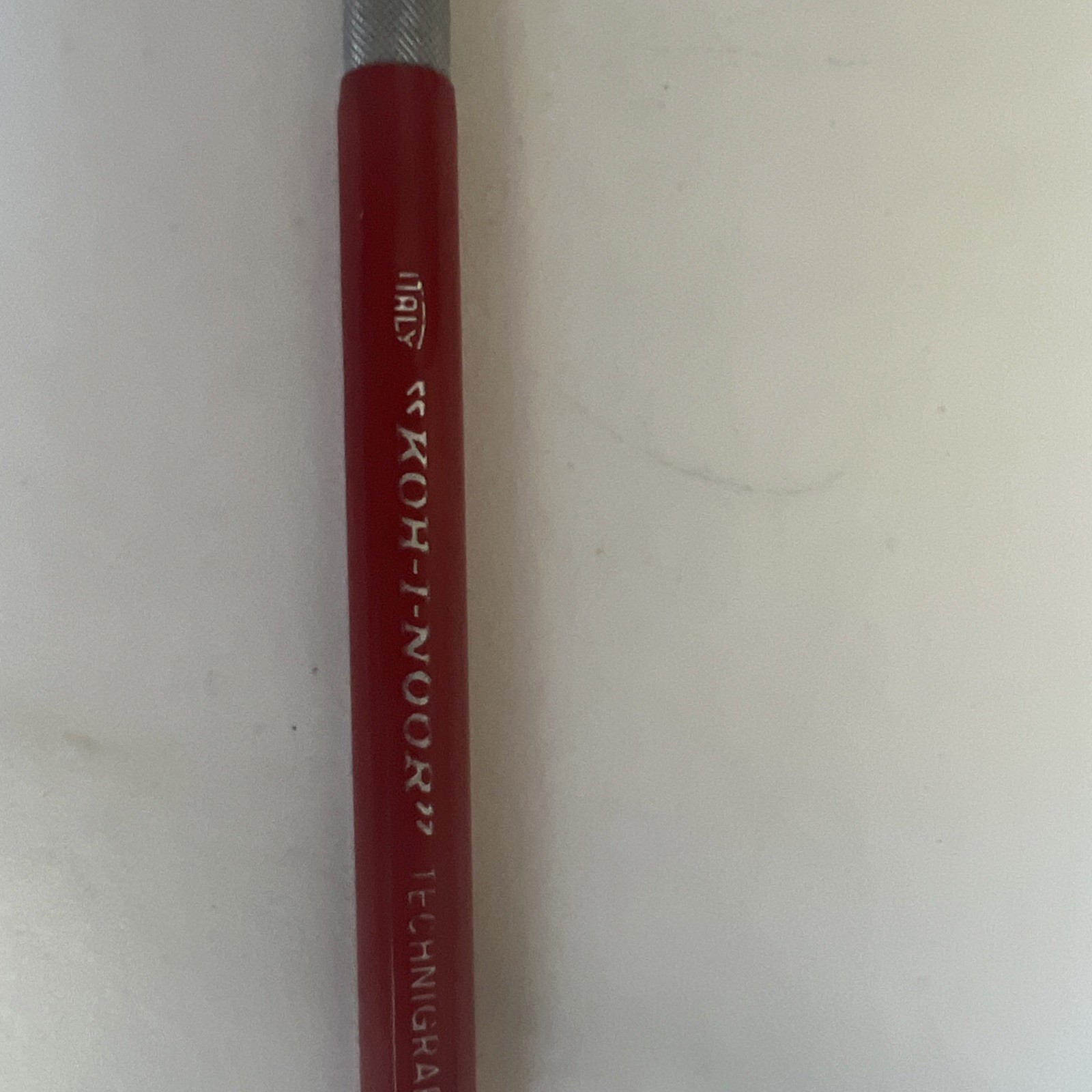 Vintage KOH-I-NOOR Red Technigraph 5611 Lead Holder Drafting Pencil Made Italy