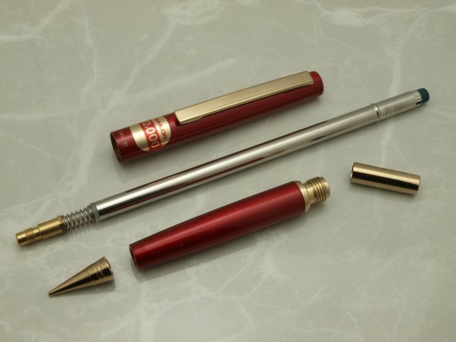 Sailor Japanese Mechanical pencil Red 0.5mm 1990s NOS Very beautiful!!