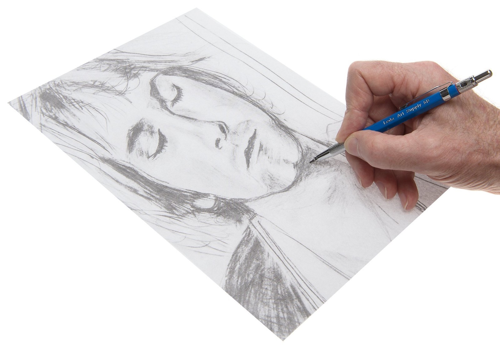 Leda Mechanical Pencil Black Mixed Colors Lead Refill Drawing Sketching