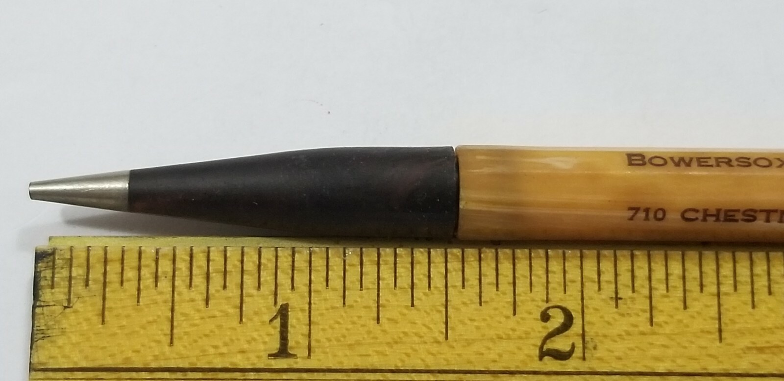 REDIPOINT Advertising BOWERSOX INSURANCE St Louis 1930s Vtg Mechanical Pencil A1