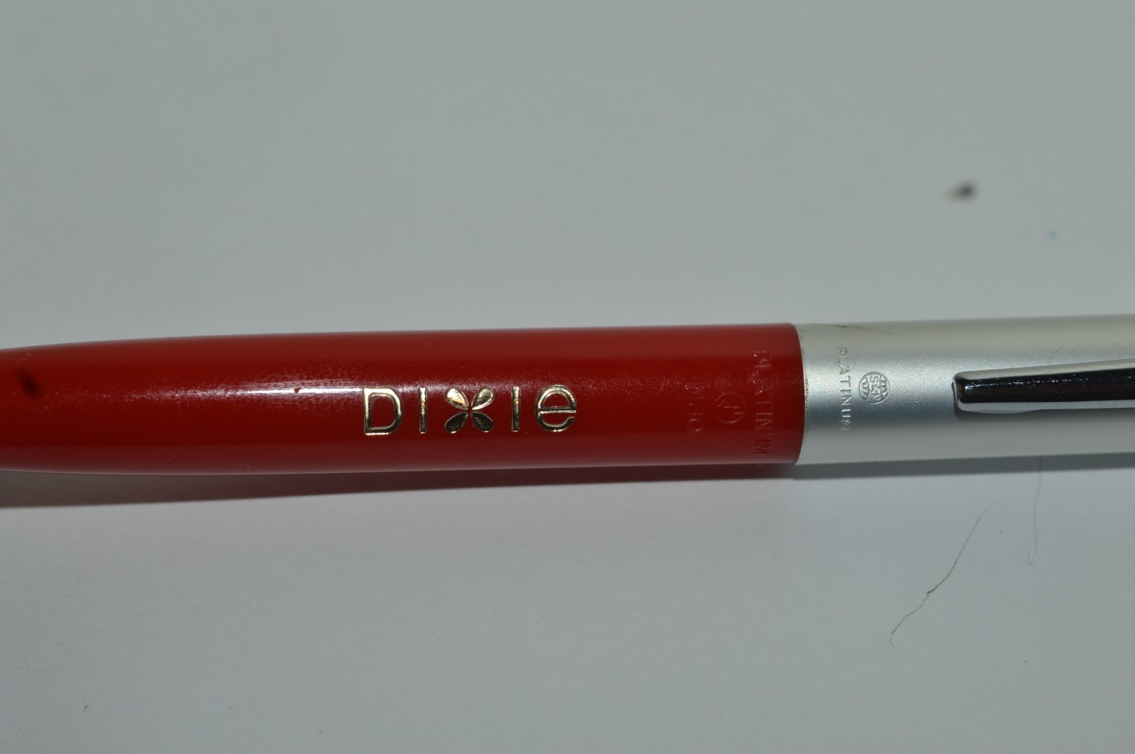 PLATINUM M30 Mechanical Pencil 0.9mm Dixie Cups Promo Red 1960’s Excellent