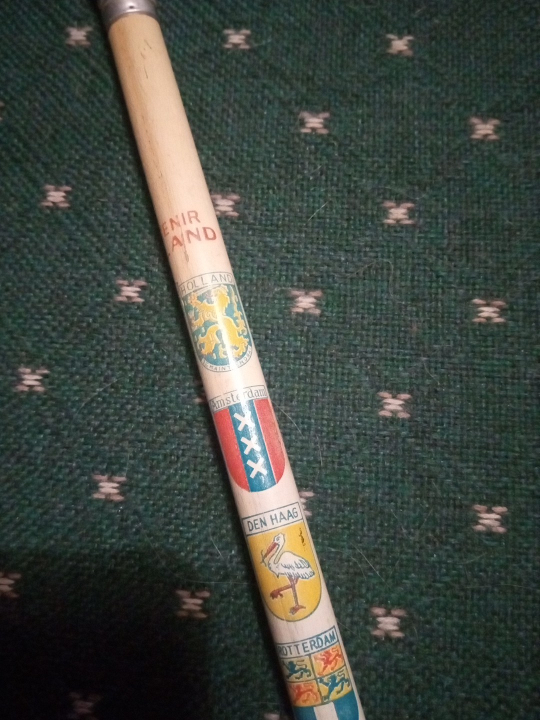 Vintage Massive 15½in Novelty Mechanical Pencil Souvenir Holland Works Nice Rare
