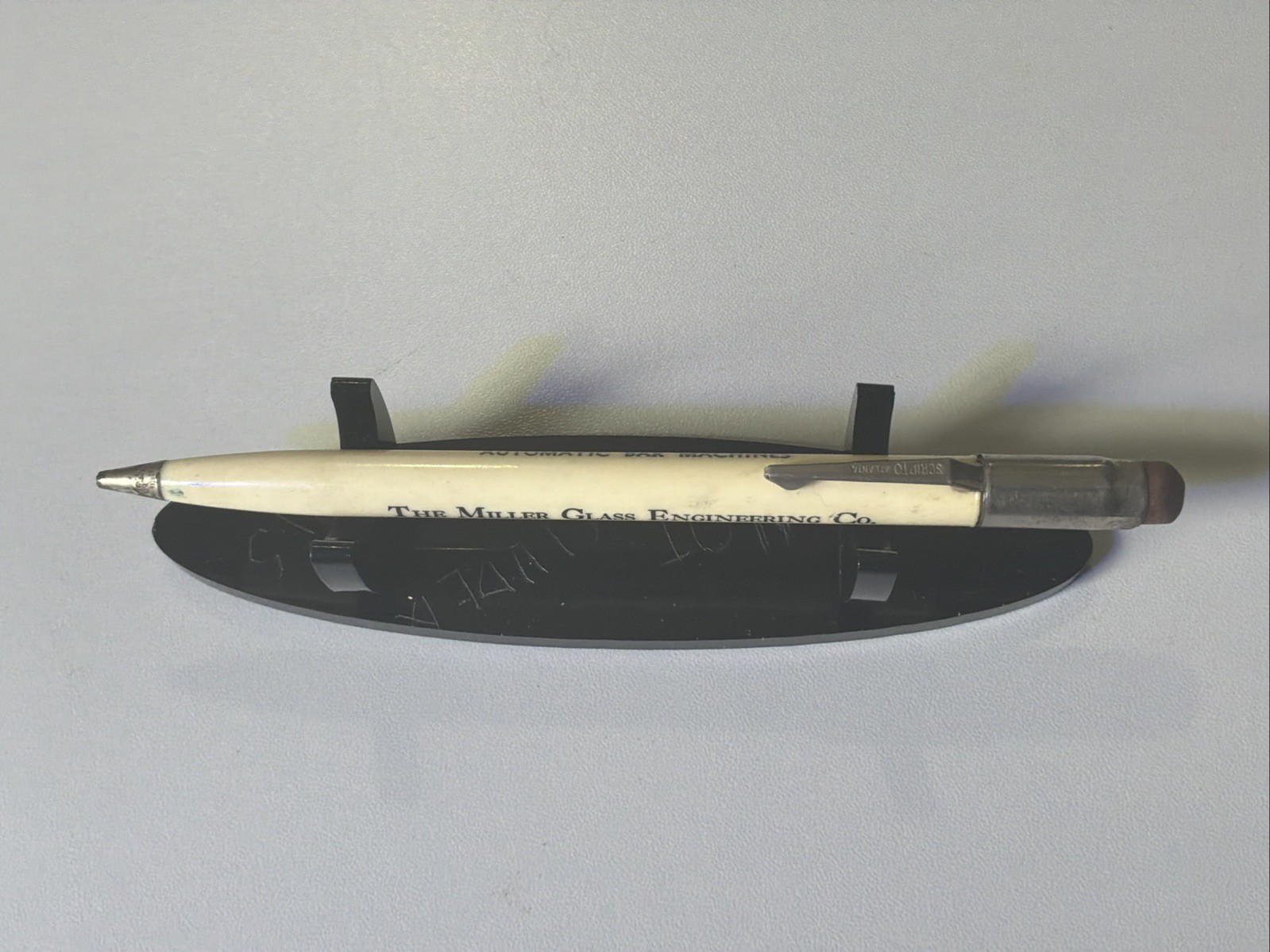 VTG Scripto K770 Pencil Miller Glass Engineering Columbus OH Budd & Ranney
