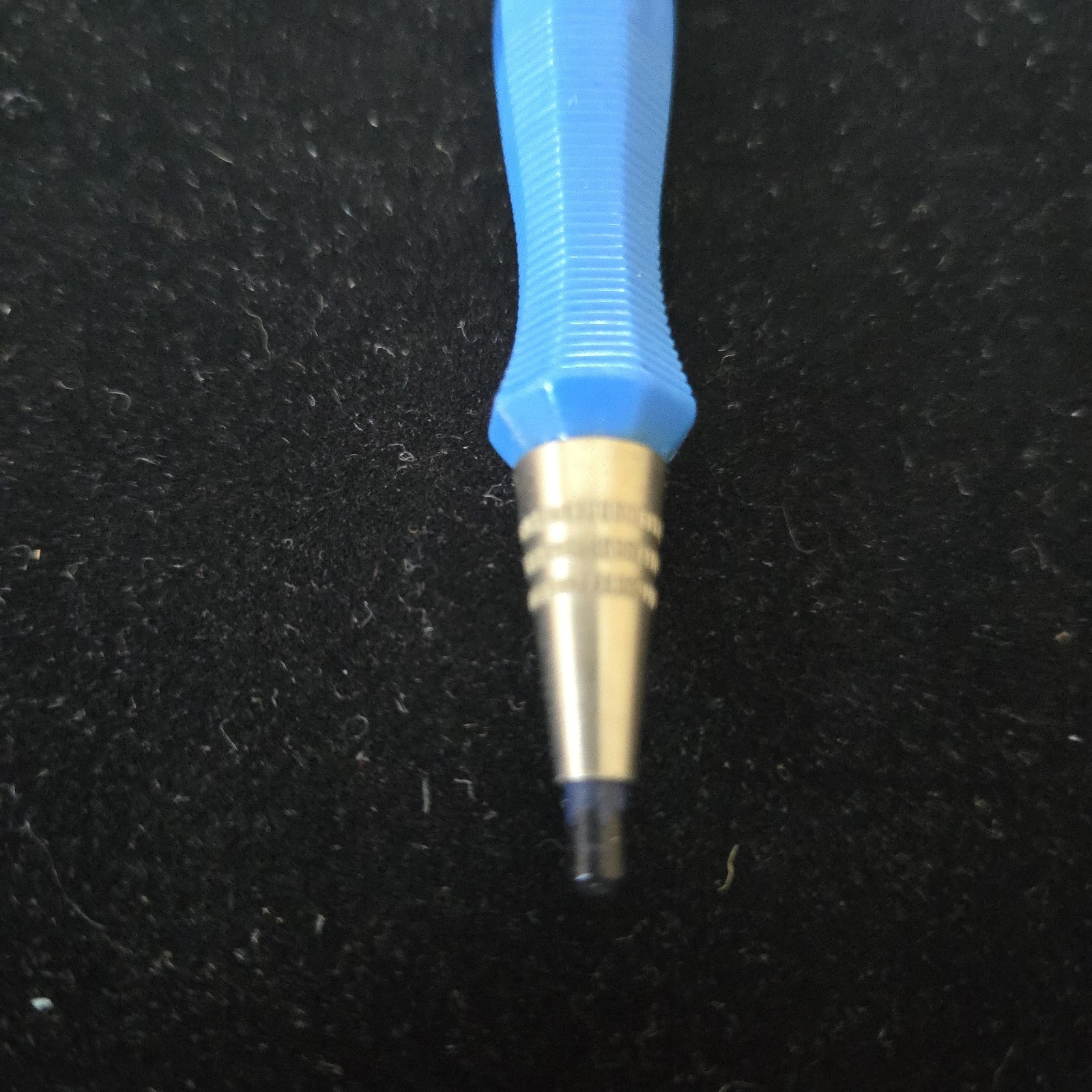 Vintage Zaner Bloser Mechanical Pencil Wax Red/ Blue