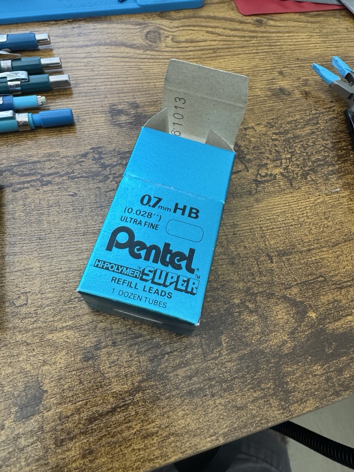 PENTEL Mechanical Pencil 0.7 mm Blue P207 A127 A3DX extra Lead & Erasers Refills
