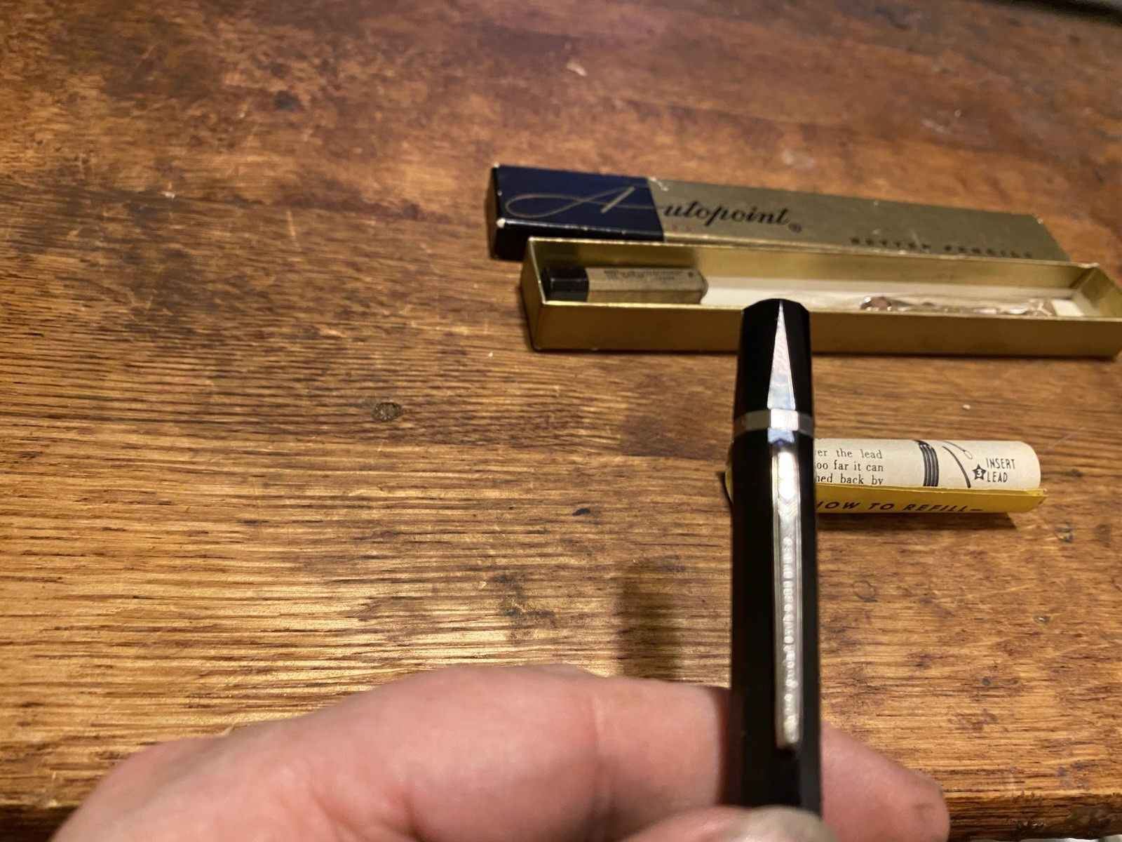 Vtg Autopoint Mechanical Pencil NOS. Complete. American Coldset Corporation.