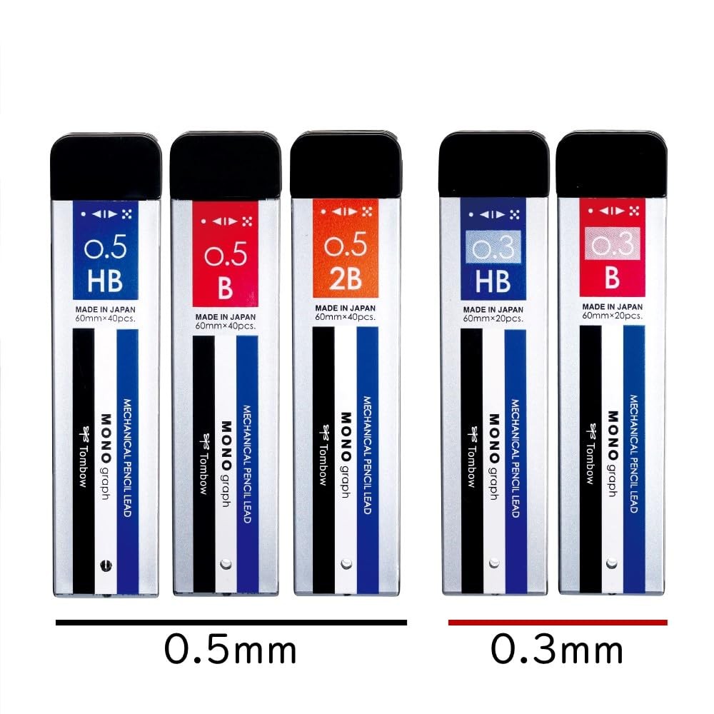 Sharp lead MONO Monograph MG 0.5mm HB Navy R5-MGHB42-5P