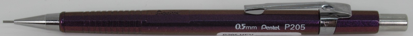 Pentel P200 Collection Hybrid – Purple-Brown, Set of 3 (Brazil)