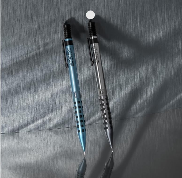 Pentel Smash Mechanical Pencil + Eraser 0.5mm Diamond Metallic Colors Q1005-LDM2