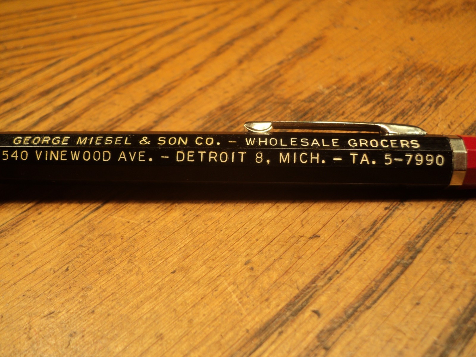 Vintage Autopoint Mechanical Pencil George Miesel & Son Co 5-3/4″ Long USA B