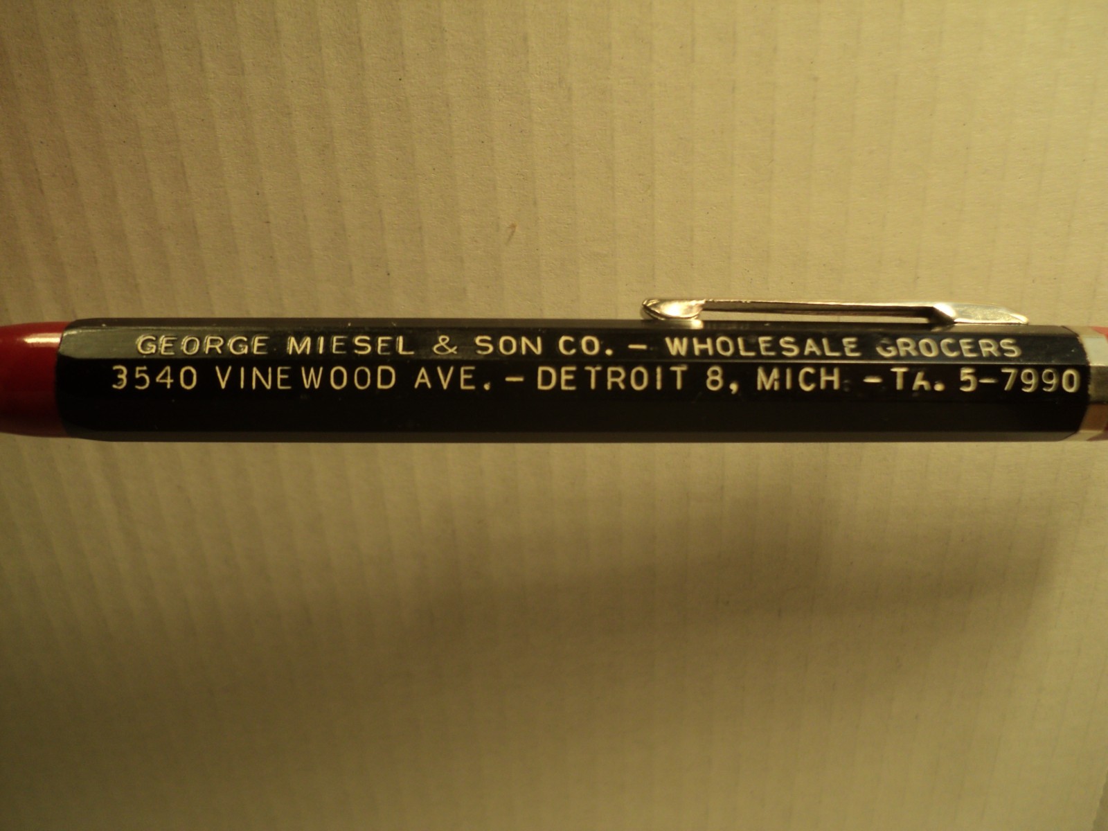 Vintage Autopoint Mechanical Pencil George Miesel & Son Co 5-3/4″ Long USA A
