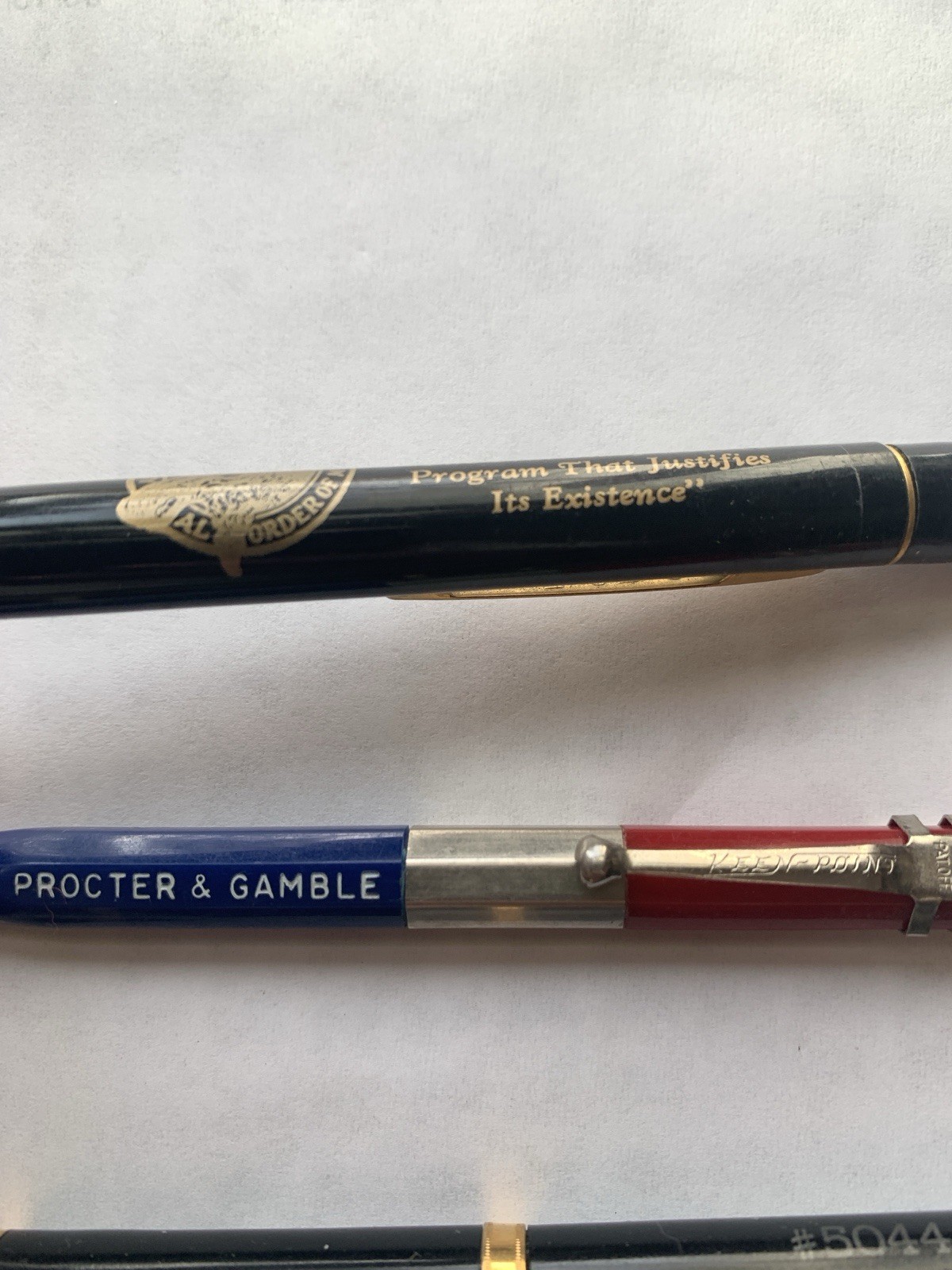 6 Lot Vintage Advertising Celluloid Mechanical Pencils RediPoint Wings Skinner