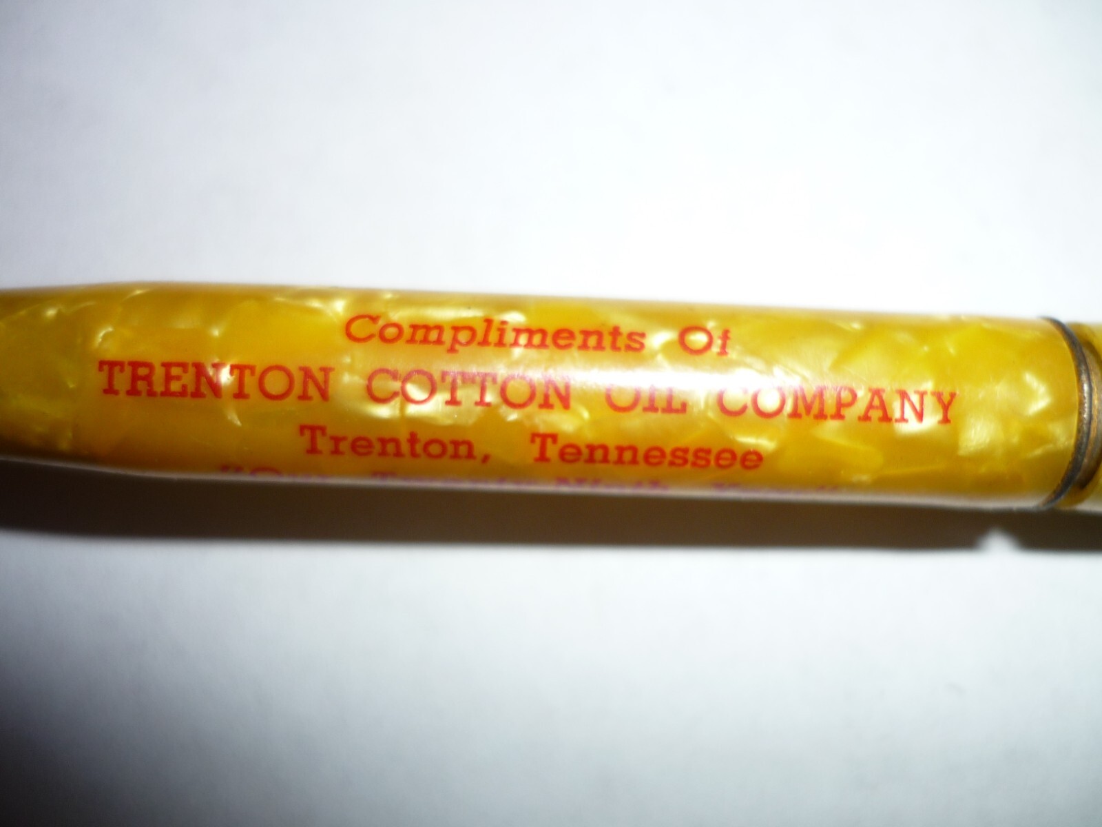Ritepoint Vintage 1951 Trenton TN Trenton Cotton Oil Company Mechanical Pencil