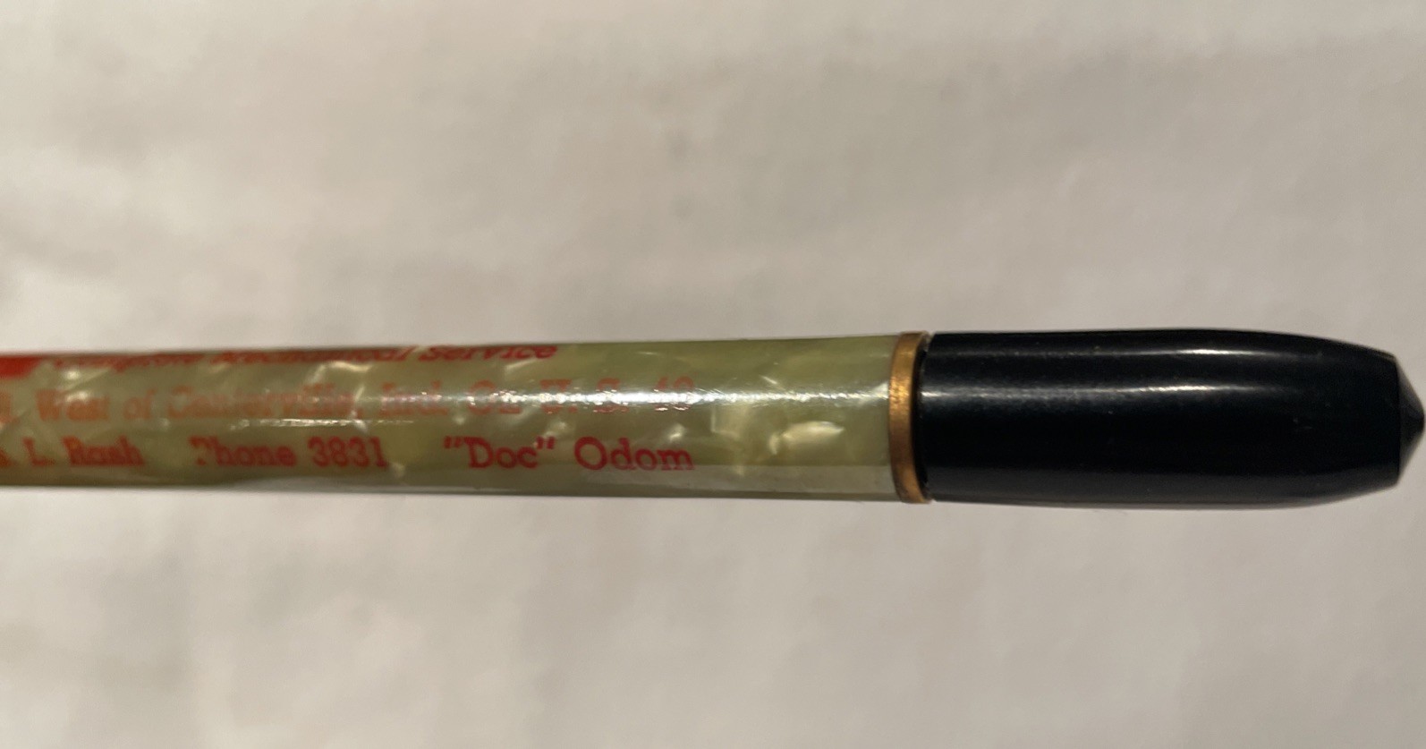 Vintage Mechanical Pencil, Rash Shell Service advertisement