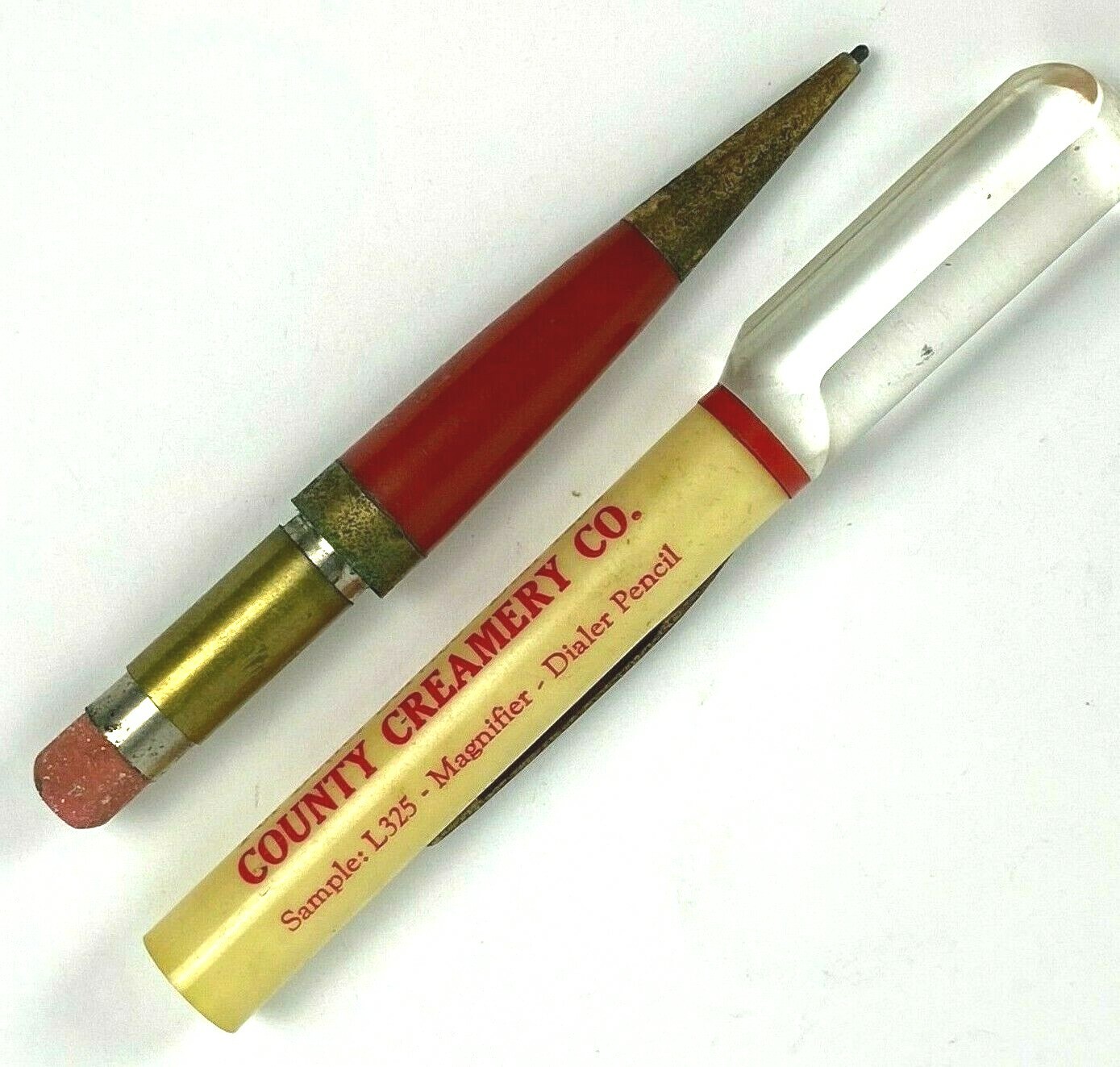 Country Creamery Co. Mechanical Pencil Bakelite Salesman Sample? 4 Digit Phone#