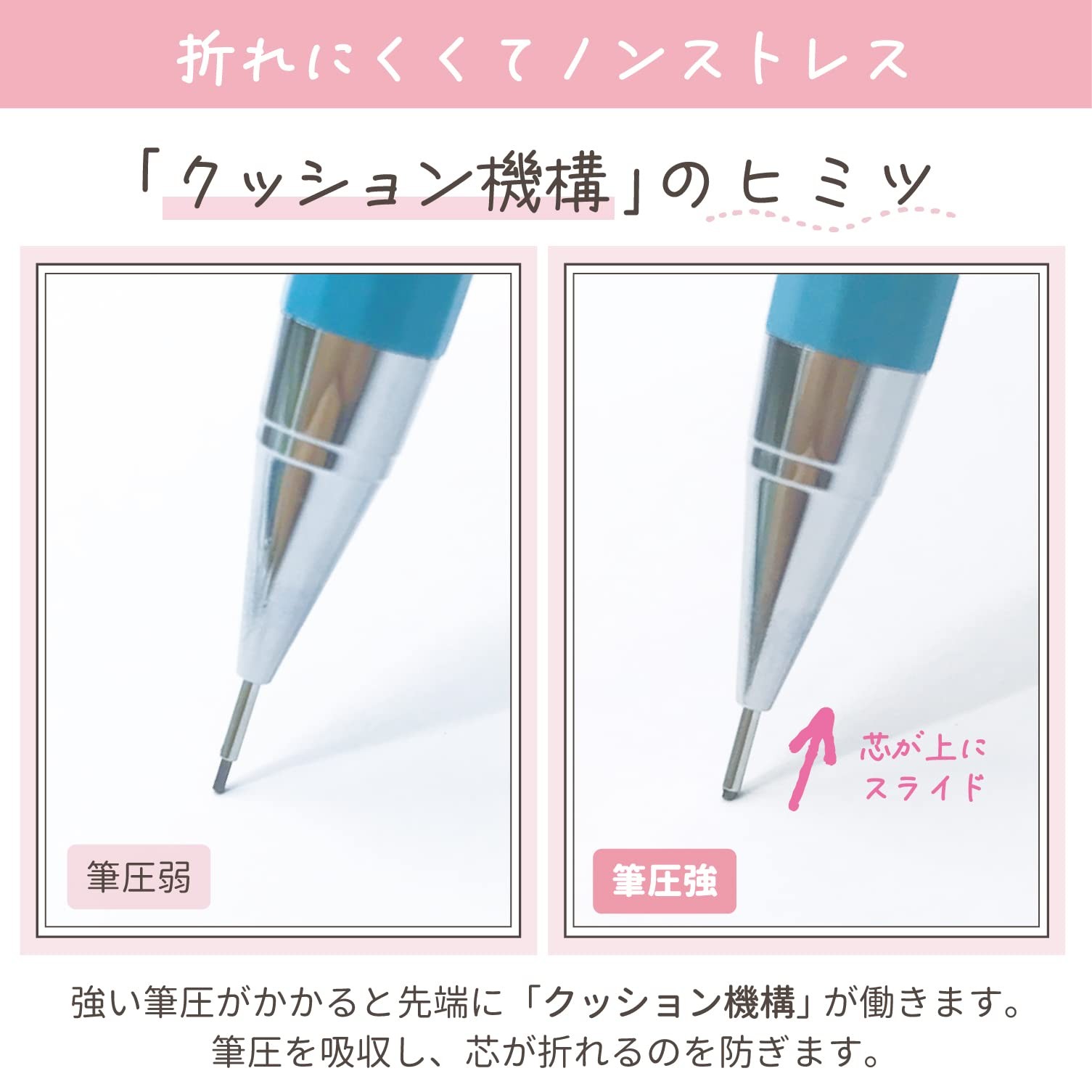 CRAY-PAS Mechanical Pencil Retrico Limited Set E 0.3mm & 0.5mm + Book Clip NS3R5