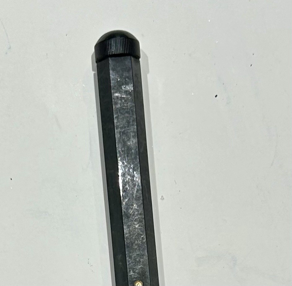 Vintage KAWECO Mechanical Pencil – Faceted Black Ebonite – Germany – c. 1930-50