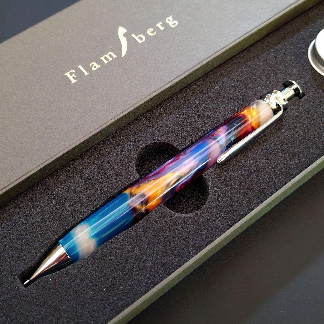 [Flamberg] Mechanical pencil (resin, wood shaft, low center of gravity type)