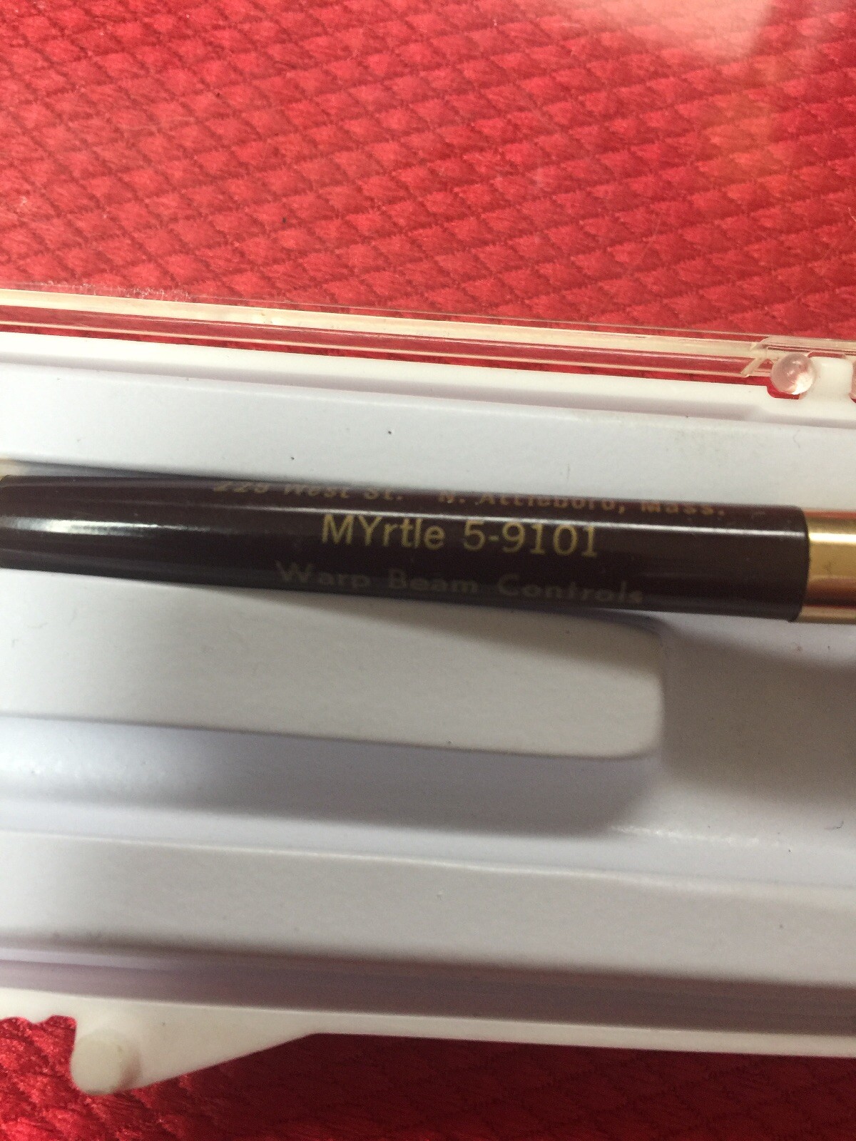 Vintage Vernon Mechanical Pencil Geo E Clentimack Co In Attleboro Mass Fabric
