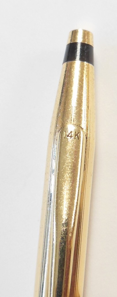Cross Century Solid 14K Gold Case Mechanical Pencil Vintage Works 5.25″ 21Grams