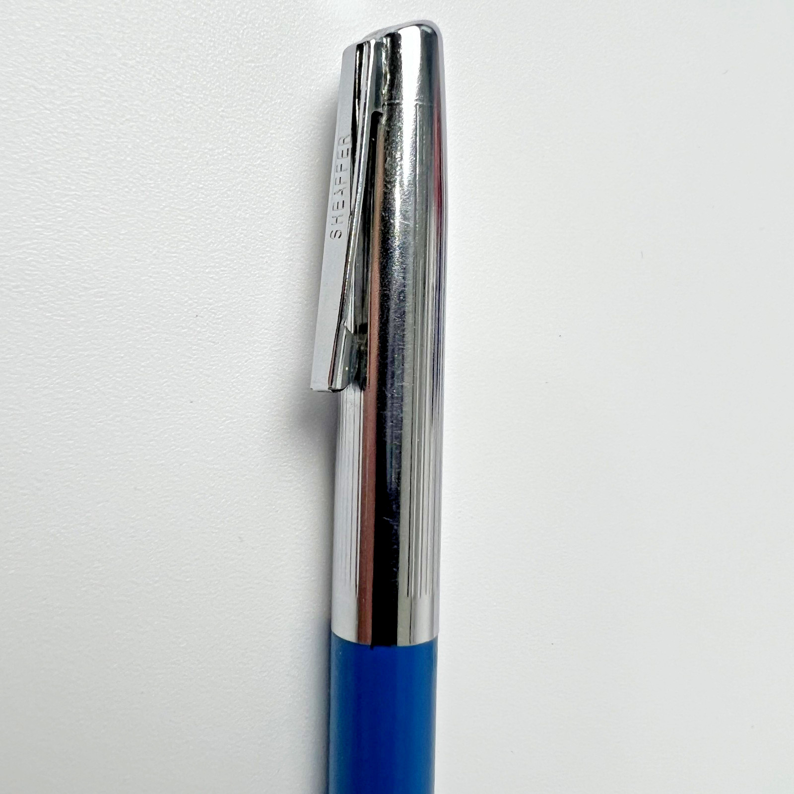 Sheaffer Mechanical Pencil Loose Lot Blue Chrome Top Wearever Leads Refills